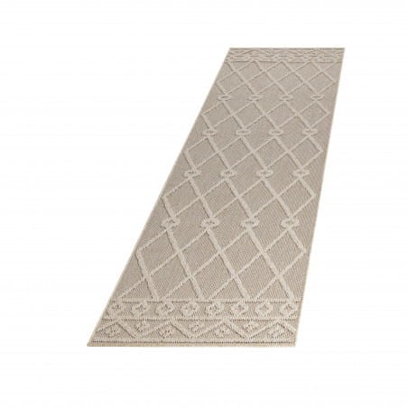 Przejdź do produktu Dywan zewnętrzny sznurkowy Patara Boho beżowy 80 cm x 250 cm 