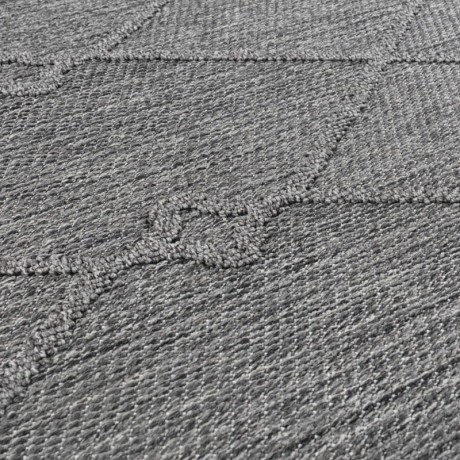 Przejdź do produktu Dywan zewnętrzny sznurkowy Patara Boho szary 80 cm x 250 cm