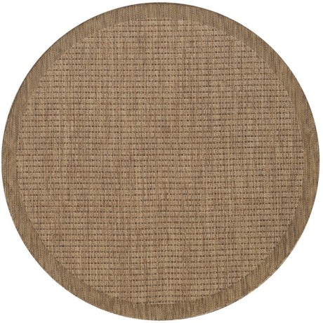 Przejdź do produktu Dywan uniwersalny Giza brązowy 200 cm x 200 cm koło 